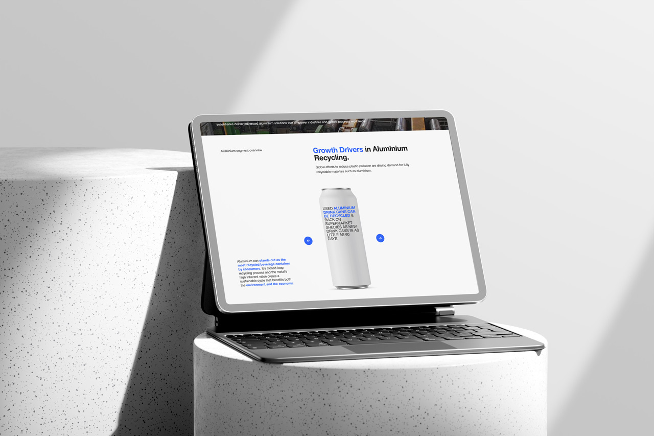 ElvalHalcor website by Umobit Creative Agency Athens